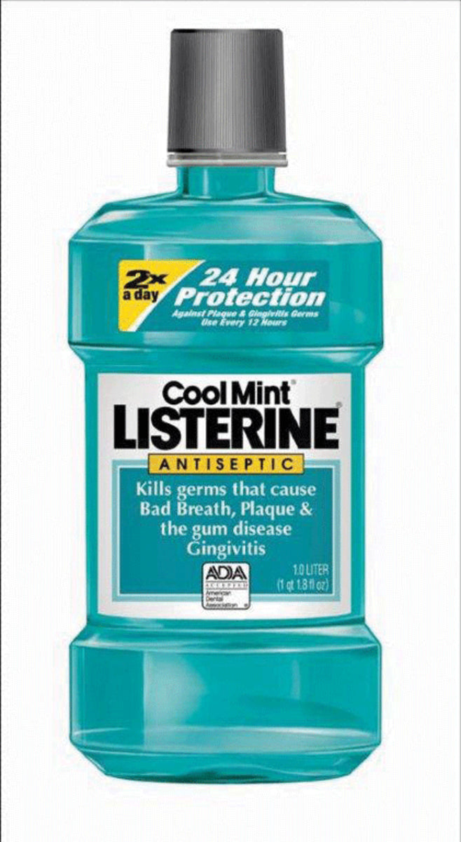 Warner Lambert J&J Dental 42795 Listerine Cool Mint Mouthwash 3.2 Oz 24/Pk Warner Lambert J&J Dental 42795 Listerine Cool Mint Mouthwash 3.2 Oz 24/Pk